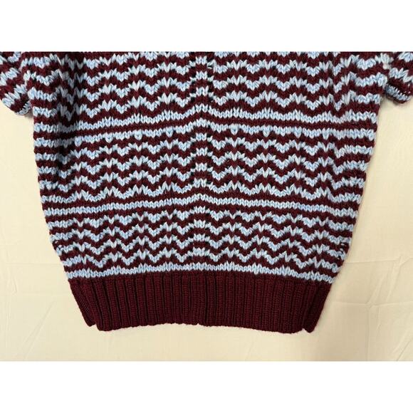 NEW American Eagle Chunky Knit Sweater Womens Size Small Oversized Short Sleeve - Picture 6 of 10